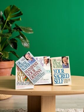 Dr. Wayne W. Dyer Book Lot Vintage Collectors Self-help